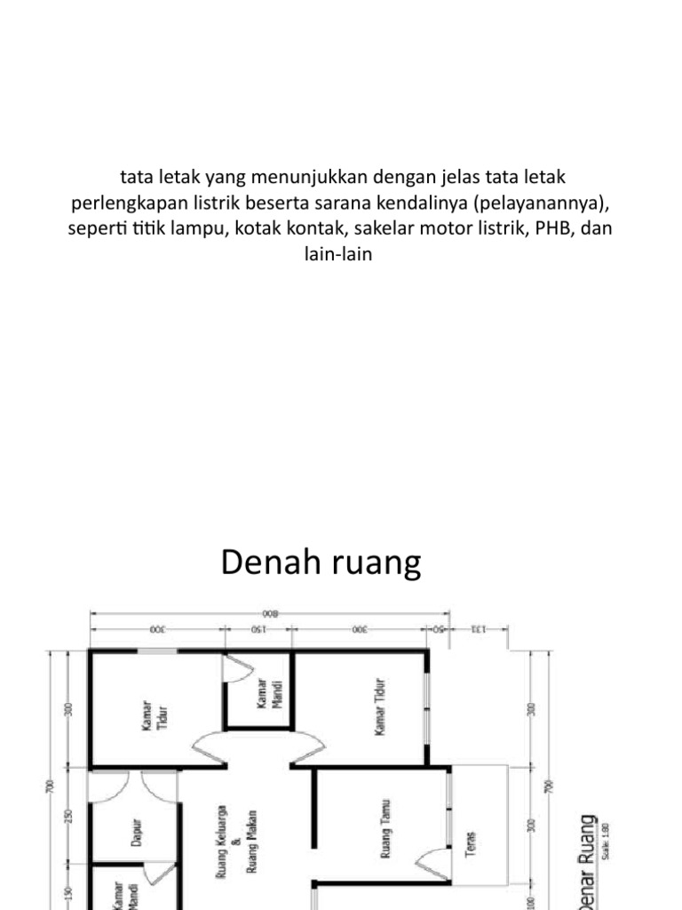Tata Letak Komponen Instalasi Listrik | PDF