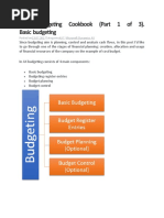 D365 Budgeting Cookbook