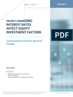 Interest Rate and Equity Factors April2022