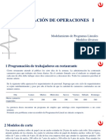 Unidad 2 - 06PL - Formulación PL Varios Modelos