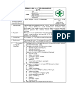 7.2.3.1 Kewaspadaan Standar SOP Pemakaian APD KLG Fix