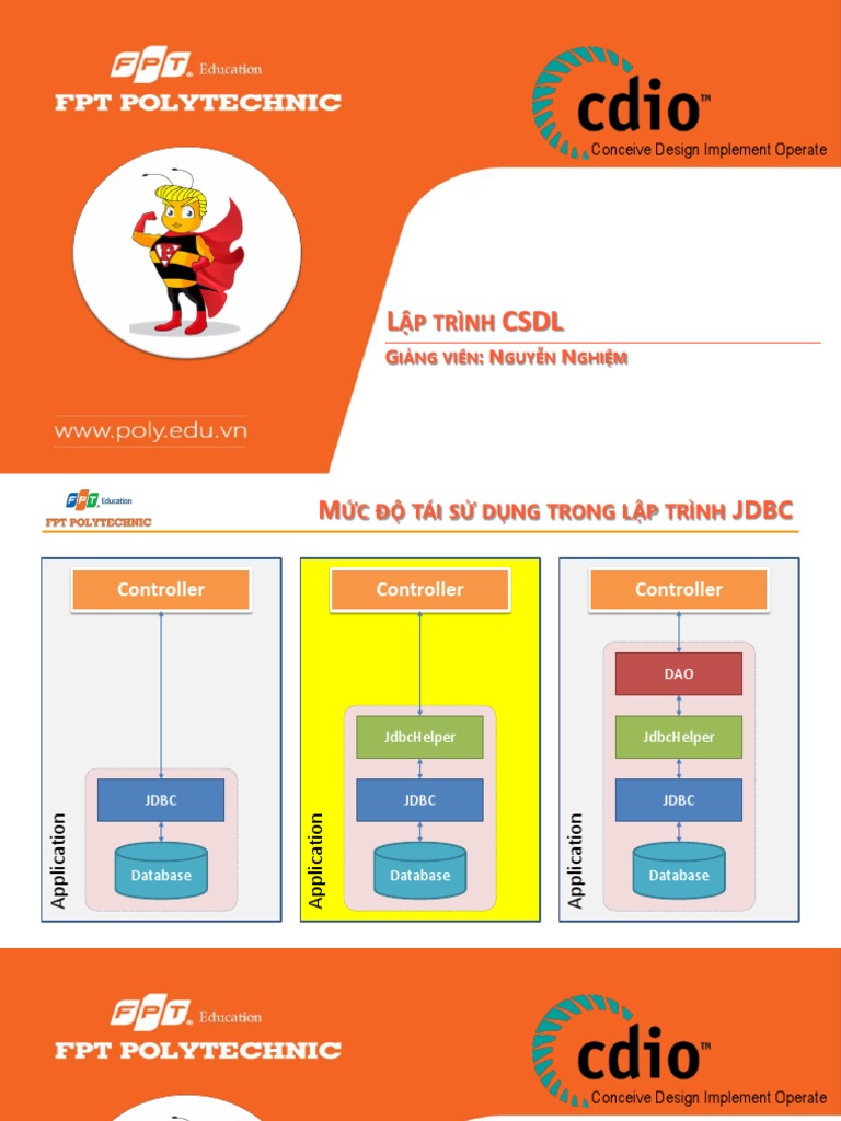 Slide 3.3 - JDBC Helper | PDF