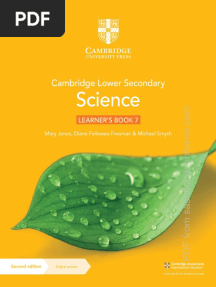 Cambridge Lower Secondary Science Learner's Book 7