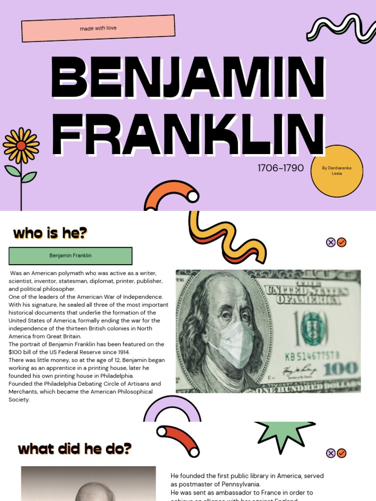 Benjamin Franklin PDF Benjamin Franklin