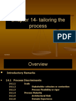 Chapter 14-Tailoring The Process