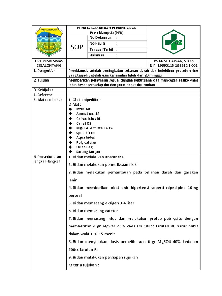 Penatalaksanaan Peb | PDF | Pengembangan Diri | Kesehatan Holistik