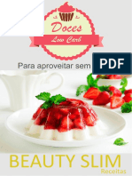 Receitas Doces Low Carb