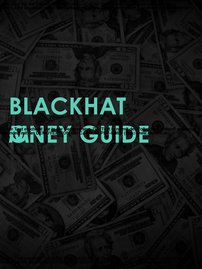 Blackhat Revenue by Europe 1 PDF
