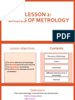 Topic 2_1 Basic of Metrology