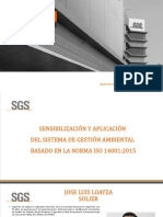 Sensibilización ISO 14001