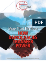 How Democracies Transfer Power