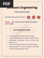 Software Engineering Question Bank