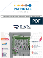 Tabela Influence Patriotas Janeiro 2023