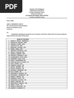 List of JHS Teaching and Non-Teaching Personnel