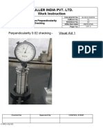 Visual Aid Perpendicularity Checking (Sleeve)