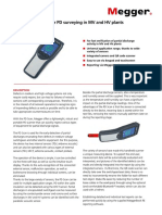 Megger PD Handheld Scanner Datasheet