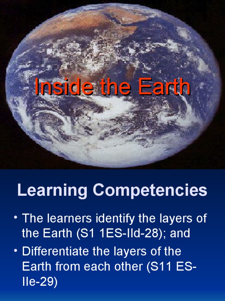 Layers of the Earth Explained | PDF | Structure Of The Earth | Geophysics