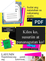 Esp 10 q2 Week 2 Kilos Ko Susuriin at Pananagutan Ko