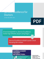 Service Excellence For Doctors