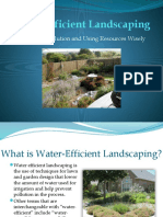 Water Efficient Landscaping