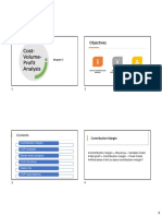 Chapter 3 - Cost Volum Profit Analysis