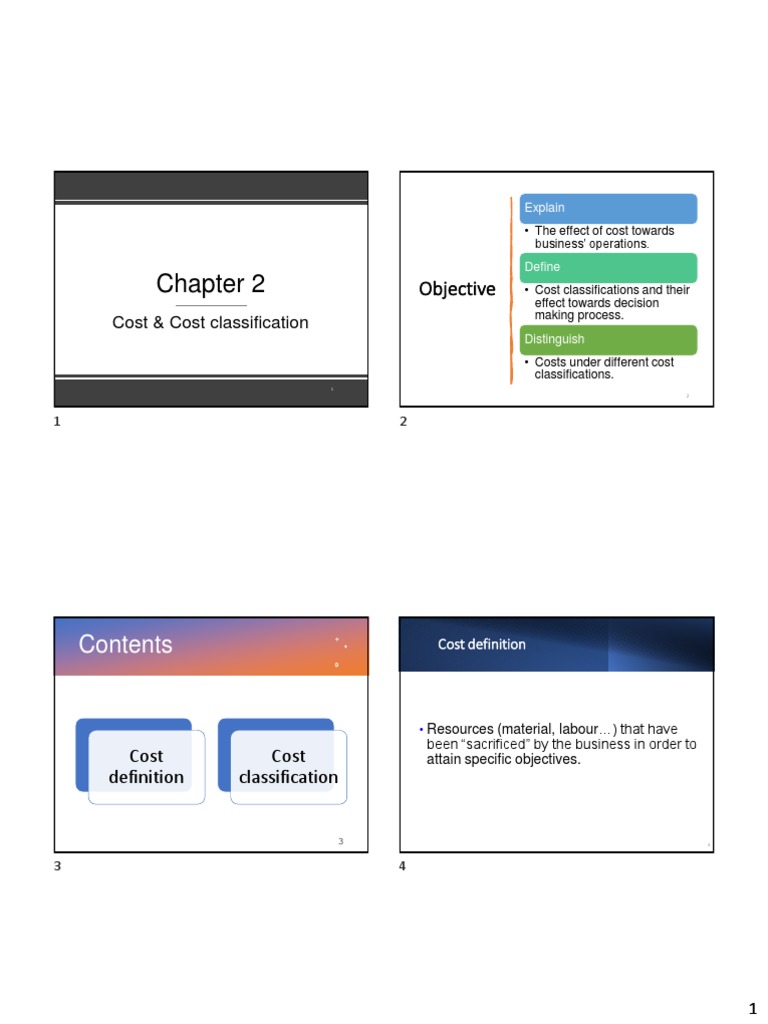 Cost Classification for Managers | PDF | Cost | Cost Of Goods Sold