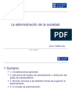 Tema 9. La Administración de La Sociedad