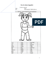 Fisa de Evaluare Logopedica