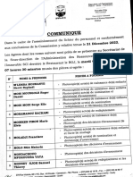 Communiqué Assainissement 21 Décembre 2023