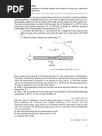 ENG-S17-S18 - Heat Transfer Problems (Modes, Plane Wall, Thermal Resistances)