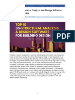 Top 10 3D Structural Analysis and Design Software For Building Design