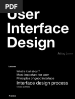 Introduction to User Interface Design