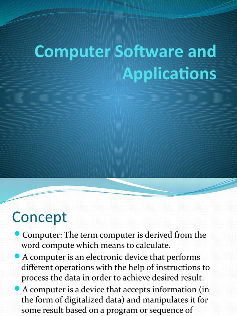 Computer Software and Applications-Bright | Download Free PDF ...