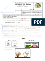 Guia de Ciencias y Español Guia 13