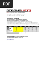 Alabama Football Workout | PDF | Recreation | Weight Training
