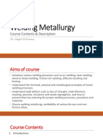 Welding Metallurgy Course Overview