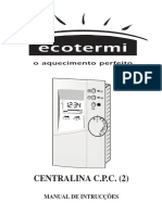 Instrucciones Ecotermi Central CPC Portugues