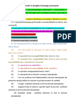 Intrebari Examene Deontologie