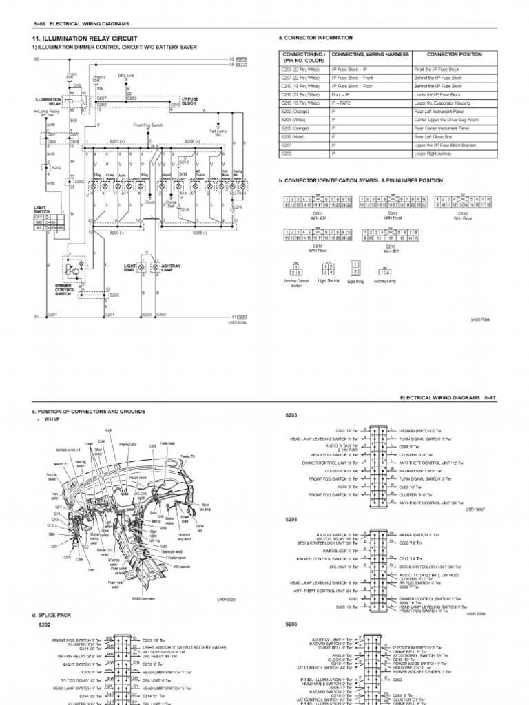 Illumination Relay Circuit PDF