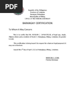 Cert. of True Sex