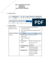 MODUL AJAR BIOLOGI FASE E EKOSISTEM (Interaksi Antar Komponen)