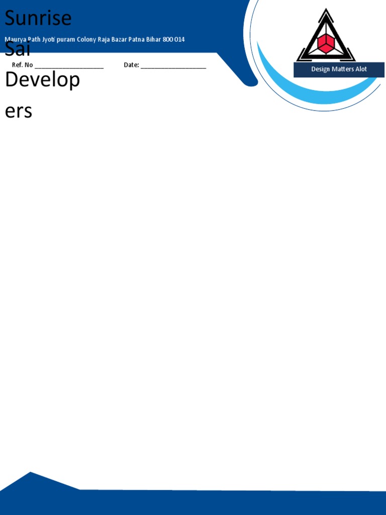 Company Letterhead Template | PDF