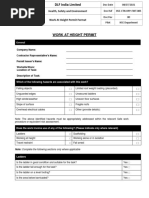 Work at Height Permit Form (HSE-CTN-HPP-FMT-005)