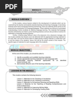 LLMD MODULE 5 Lesson 1