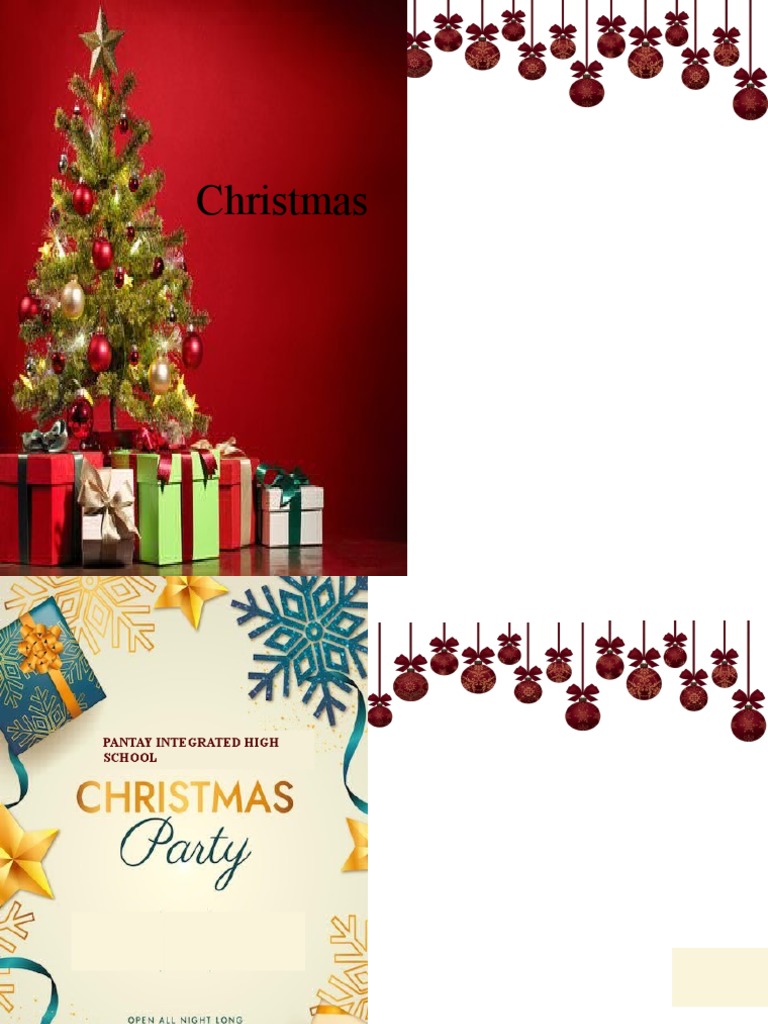 Christmas Party Program PDF