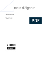 Fonement D'algebra