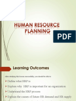 HR Planning - 1