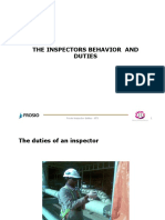 1-Frosio Chapter 1 Inspector Duties and Behaviour