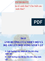 Bai 43 Anh Huong Cua Nhiet Do Va Do Am Len Doi Song Sinh Vat