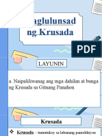 Paglulunsad NG Mga Krusada